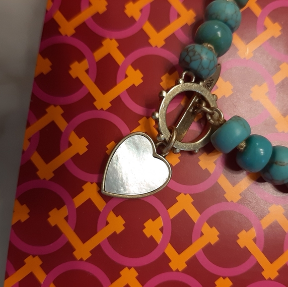 Stella and dot Turquoise necklace with box - Picture 3 of 4